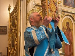 Канун праздника Введения во храм Пресвятой Богородицы